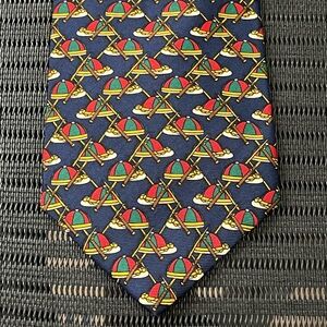 Lancel silk tie